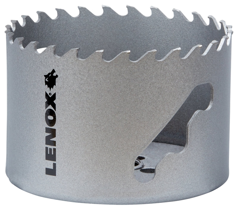 Lenox Speed Slot LXAH3 Hole Saw, 3 in Dia, Carbide Cutting Edge
