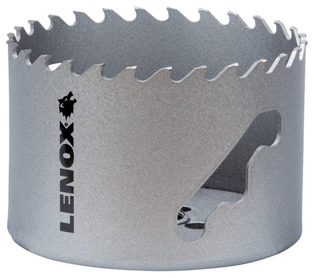Lenox Speed Slot LXAH3 Hole Saw, 3 in Dia, Carbide Cutting Edge