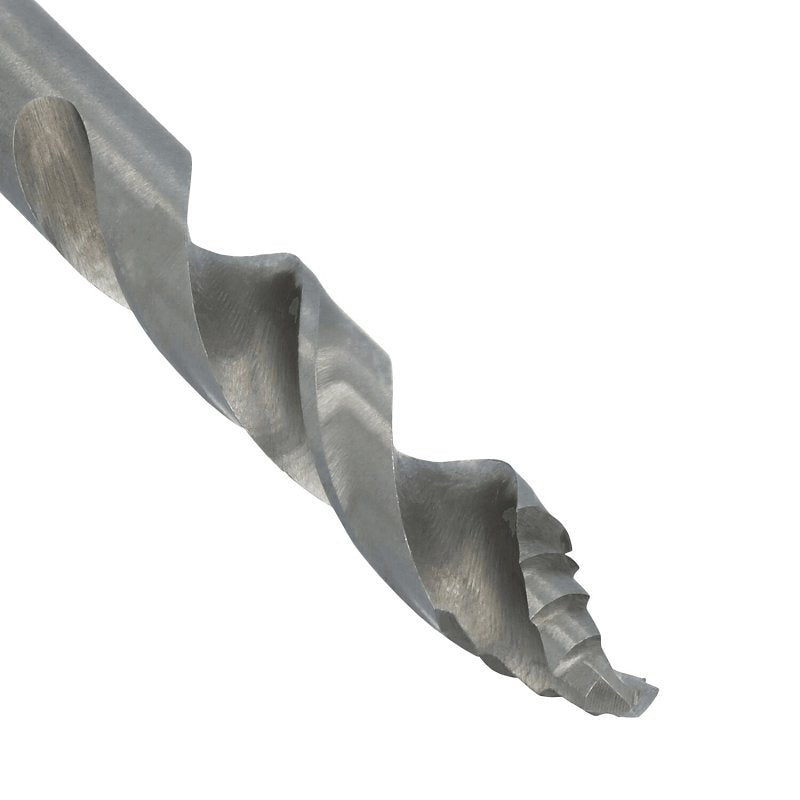Lenox LXAH99314PB Hole Saw Pilot Drill, 1/4 in Shank, 1/4 in Dia Bit, 3-1/4 in L Bit, Round Shank