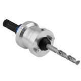 Lenox SNAP-BACK LXAH9912PBM Quick Change Hole Saw Arbor, 1/2 in Shank, 1-1/4 to 6 in Dia Bit, Hex Shank