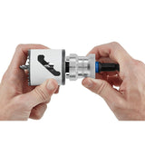 Lenox SNAP-BACK LXAH9912PBM Quick Change Hole Saw Arbor, 1/2 in Shank, 1-1/4 to 6 in Dia Bit, Hex Shank