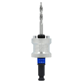 Lenox SNAP-BACK LXAH9912PBM Quick Change Hole Saw Arbor, 1/2 in Shank, 1-1/4 to 6 in Dia Bit, Hex Shank