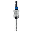 Lenox LXAH9938PBM Hole Saw Arbor, 3/8 in Shank, Hex Shank