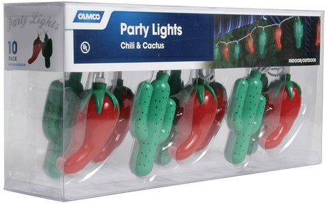 Camco USA 42659 Party Light, 120 V, 10-Lamp