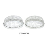 Camco USA 42141 Flying Insect Screen, Heavy-Duty, Stainless Steel, 2/PK