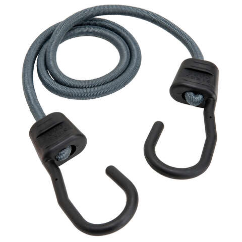 Keeper Gray Bungee Cord 32 in. L X 0.374 in. 1 pk, Pack of 10