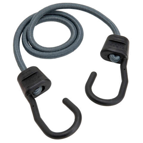 Keeper Gray Bungee Cord 32 in. L X 0.374 in. 1 pk, Pack of 10