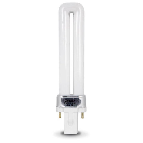 Feit Legacy Bulbs 7 W PL 1.3 in. D X 5.4 in. L CFL Bulb Soft White Compact 2700 K 1 pk, Pack of 6