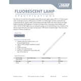 Feit Legacy Bulbs 8 W T5 0.63 in. D X 12 in. L Fluorescent Bulb Cool White Linear 4100 K 1 pk