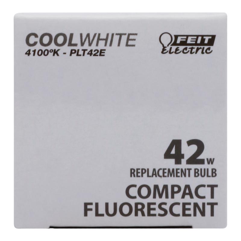 Feit 42 W PL 1.8 in. D X 6.59 in. L CFL Bulb Cool White Specialty 4100 K 1 pk
