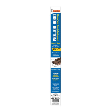 Frost King UDS36 Door Bottom, 36 in L, 1-3/4 in W, Vinyl