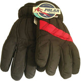 Diamond Visions Polar Wear L/XL Polyester SKI Black Gloves, Pack of 24