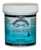 Nokorode Aqua Flux Series 74047 Flux, 4 oz, Paste, Tan