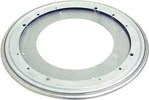 Shepherd Hardware 9549 Lazy Susan Turntable, 12 in Dia, Zinc