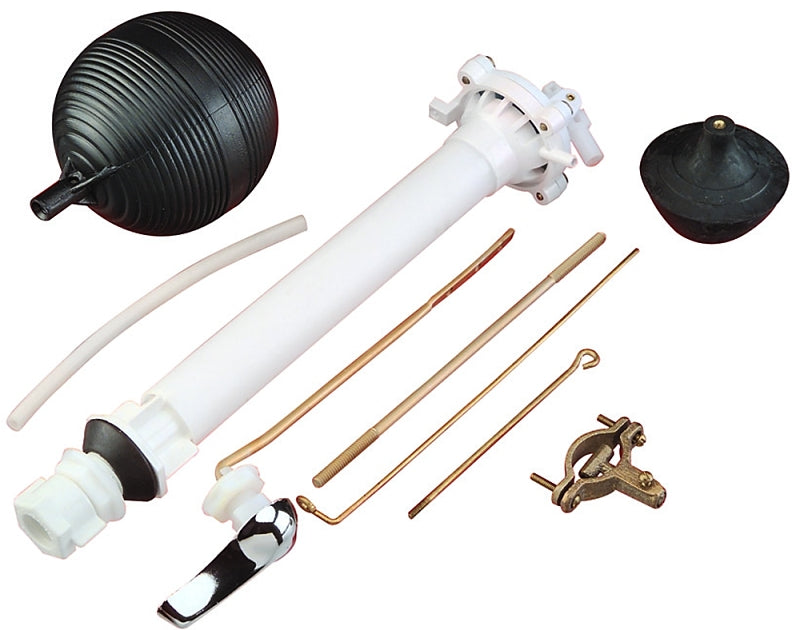 Plumb Pak PP830-3 Anti-Siphon Toilet Tank Repair Kit, For: 12 in or Higher Tanks
