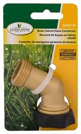 Landscapers Select GT62003 Hose Connector, Female and Male, Brass, Brass, For: Hose Couplings