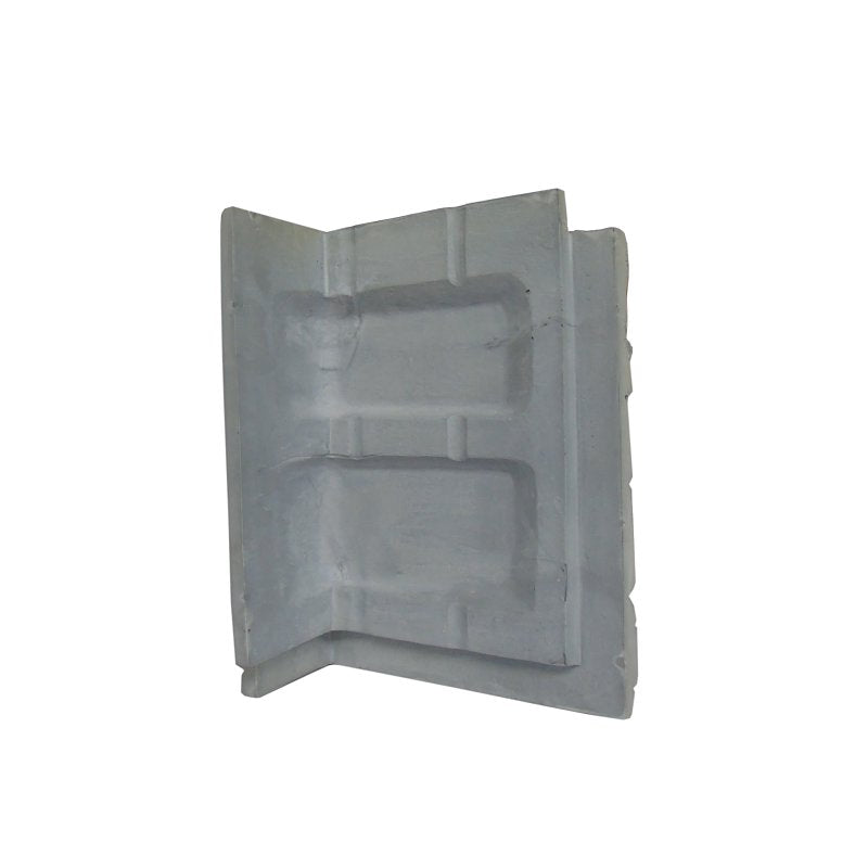 DuraKwik Stone 308ATC Siding Corner, 13 in L, 10 in W, 4 in Thick, Interlocking Edge, Ledgestone Profile, Arizona Trail
