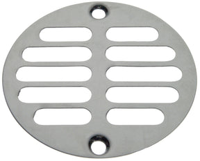 Danco 88921 Shower Drain Strainer, Brass, Chrome