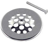 Danco 88926 Tub/Shower Strainer, Plastic/Stainless Steel, 2-7/8 in, Chrome