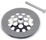 Danco 88926 Tub/Shower Strainer, Plastic/Stainless Steel, 2-7/8 in, Chrome