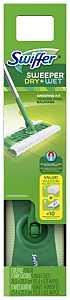 Swiffer 3700092814 Floor Sweeper Starter Kit, Includes: Dry Sweeping and Wet Mopping Refills and Hang Tag, Pack of 6