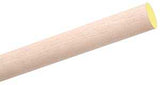 Waddell 6612UB Dowel Rod, 3/4 in Dia, 36 in L, Birchwood, Pack of 8