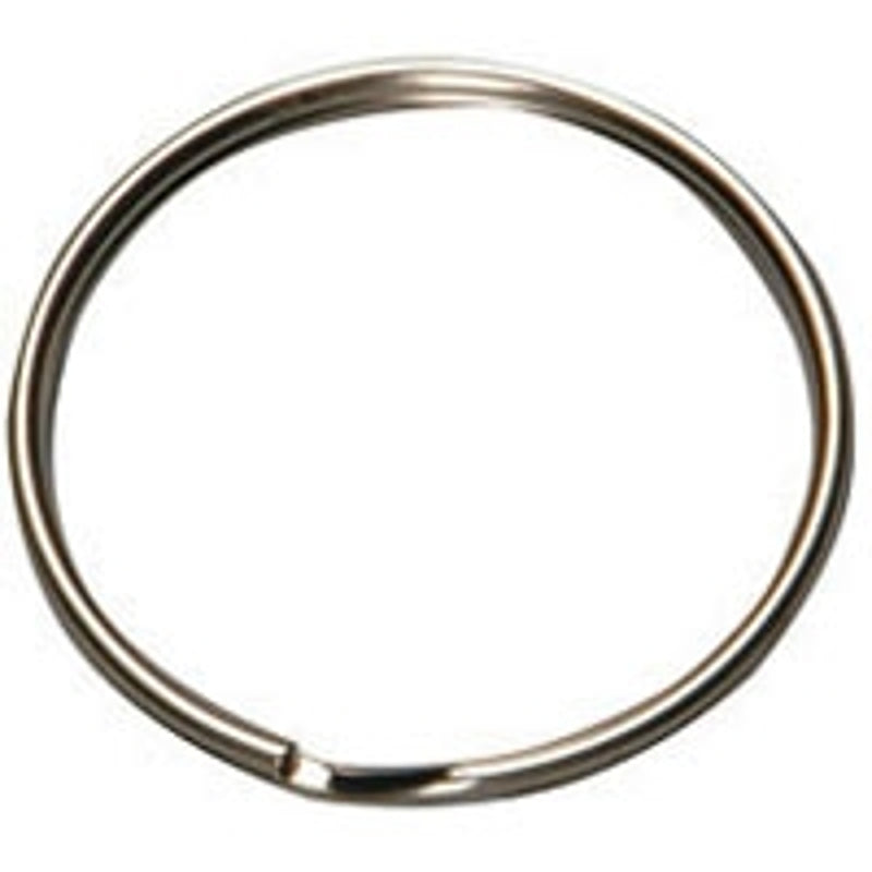 Hy-Ko 2GO Series KB109 Key Ring, Split Ring, 1-1/2 in Ring