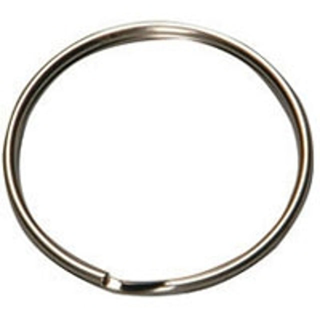 Hy-Ko 2GO Series KB109 Key Ring, Split Ring, 1-1/2 in Ring