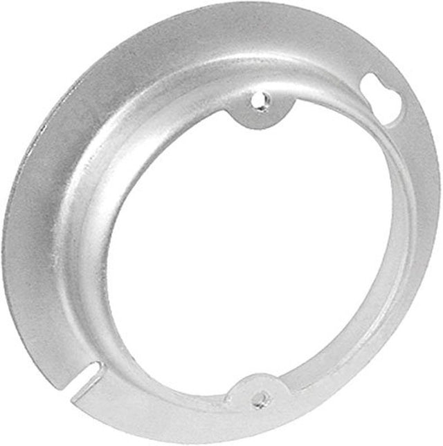 Southwire 54C3-UPC Fixture Ring, 4 in W, Round, Steel, Silver, Galvanized