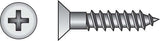 HILLMAN No. 8 X 3 in. L Phillips Zinc-Plated Coarse Wood Screws 100 pk