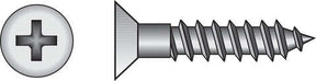 HILLMAN No. 8 X 3 in. L Phillips Zinc-Plated Coarse Wood Screws 100 pk
