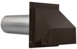Imperial R2 Series VT0610 Exhaust and Intake Hood, 4 in Duct, Steel Hood, Brown Hood