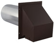 Imperial R2 Premium VT0611 Exhaust/Intake Hood, Galvanized Steel Hood, Brown Hood, Pack of 4