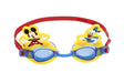 Bestway Disney Series 9102S Mickey Mouse and Donald Duck Goggles, Silicone Frame, Adjustable Strap