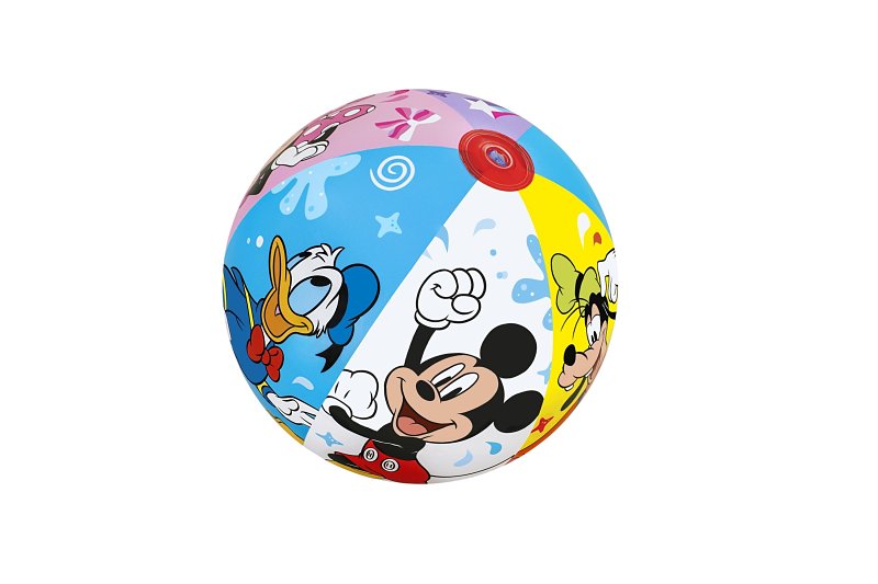 Bestway Disney Junior Series 91098E Mickey & Friends Beach Ball, 34 cm Dia, PVC, Multi-Color
