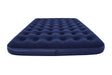 Bestway 67003E Flocked Airbed, 80 in L, 60 in W, Queen, Sturdy Coil Beam