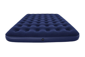 Bestway 67003E Flocked Airbed, 80 in L, 60 in W, Queen, Sturdy Coil Beam