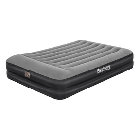 Bestway Tritech 67404E Air Mattress with Built-In AC Pump, 80 in L, 60 in W, Queen, PVC