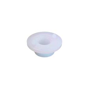 Icon 12476 Fresh Water Tank Flush Threaded Spin Weld Fitting, 3/8" White