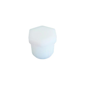 Icon 12491 Fresh Water Tank Threaded Plug, 1/2" White