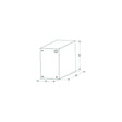 Icon 12717 Fresh Water Replacement Tank, 50 Gal.