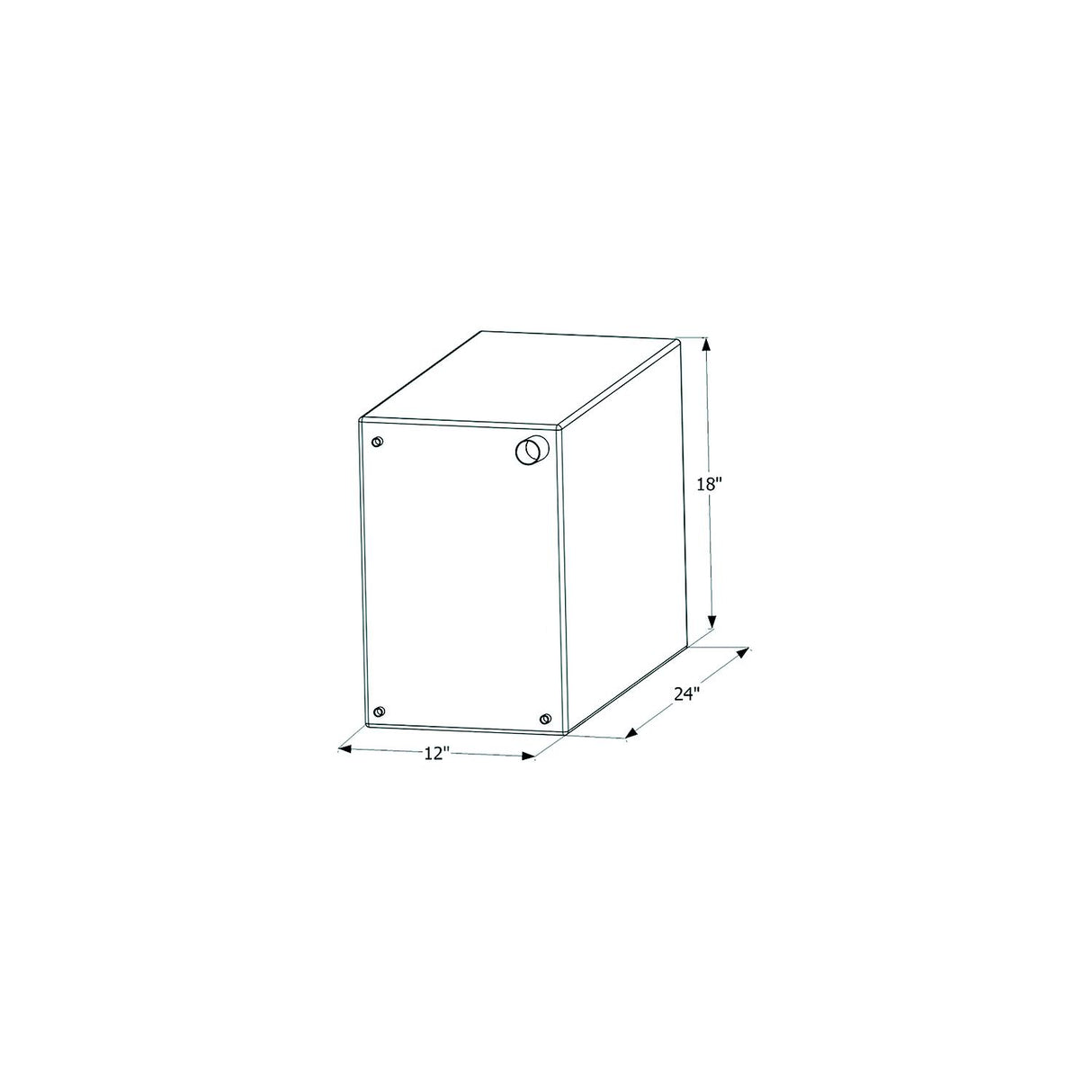 Icon Fresh Water Replacement Tank, 20 Gal.