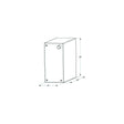 Icon Fresh Water Replacement Tank, 10 Gal.