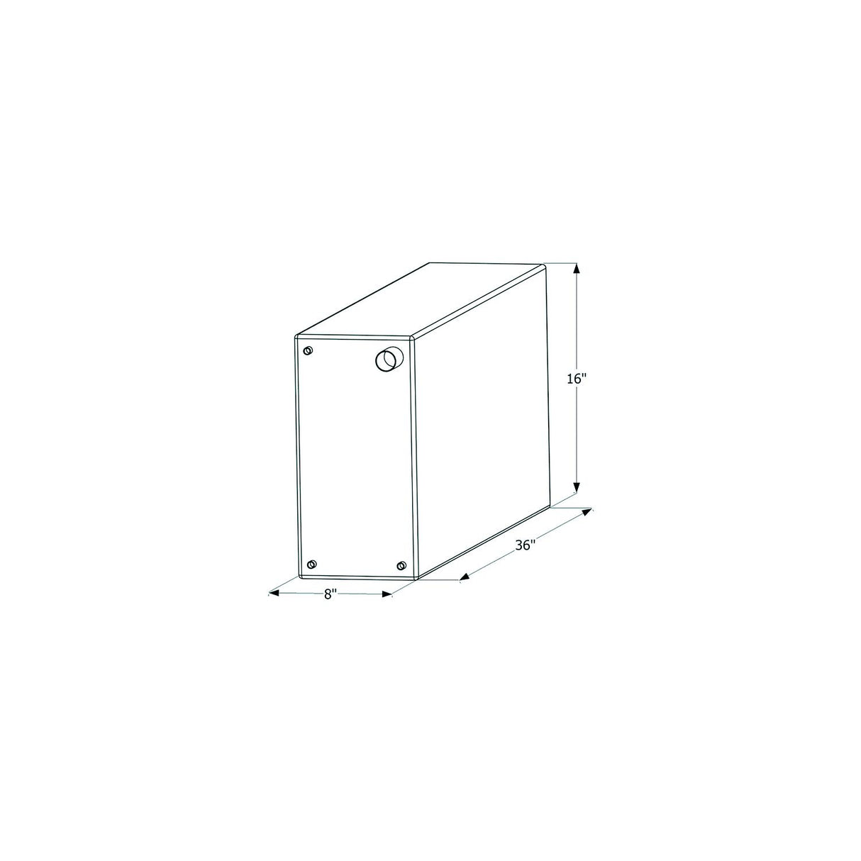 Icon Fresh Water Replacement Tank, 20 Gal.