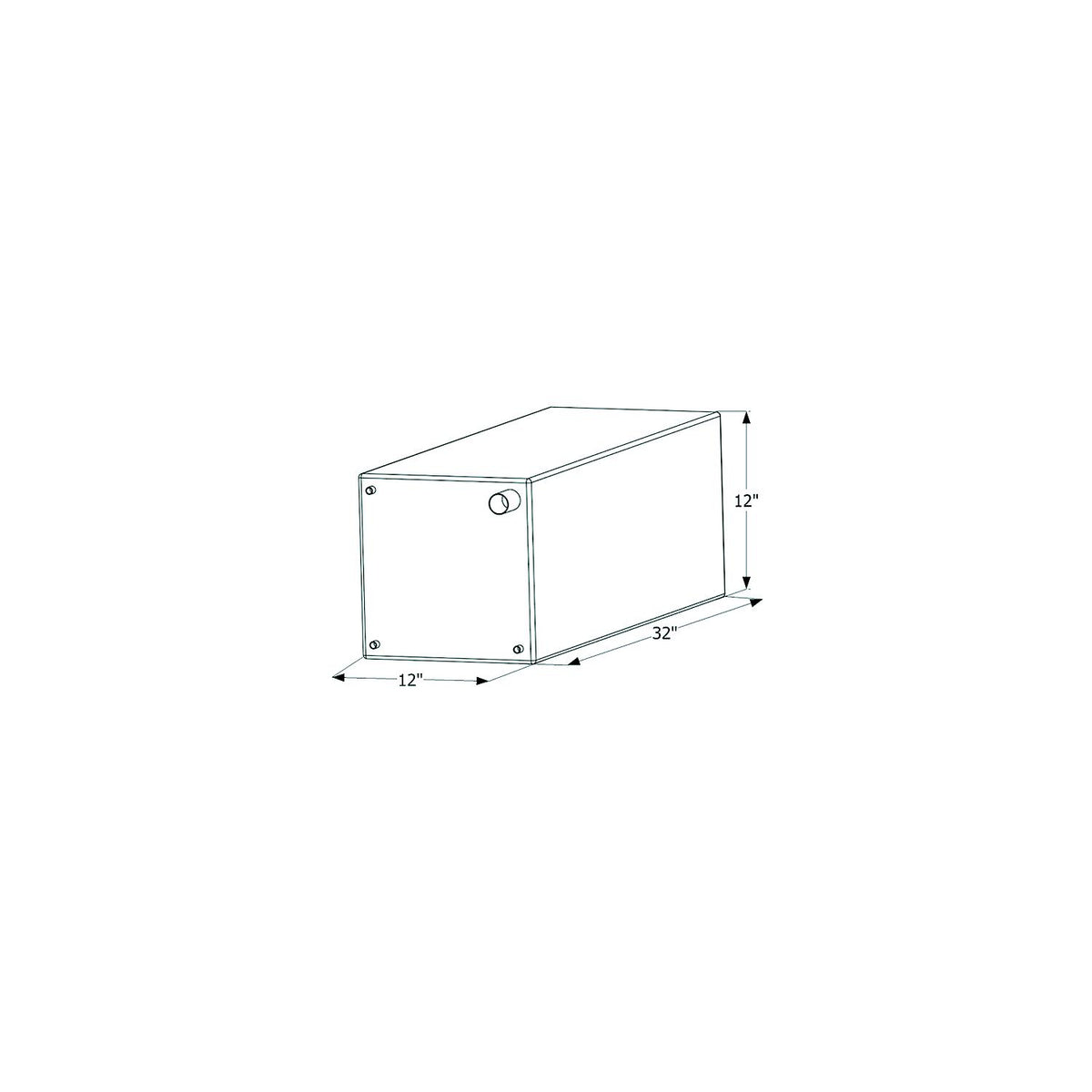 Icon Fresh Water Replacement Tank, 20 Gal.