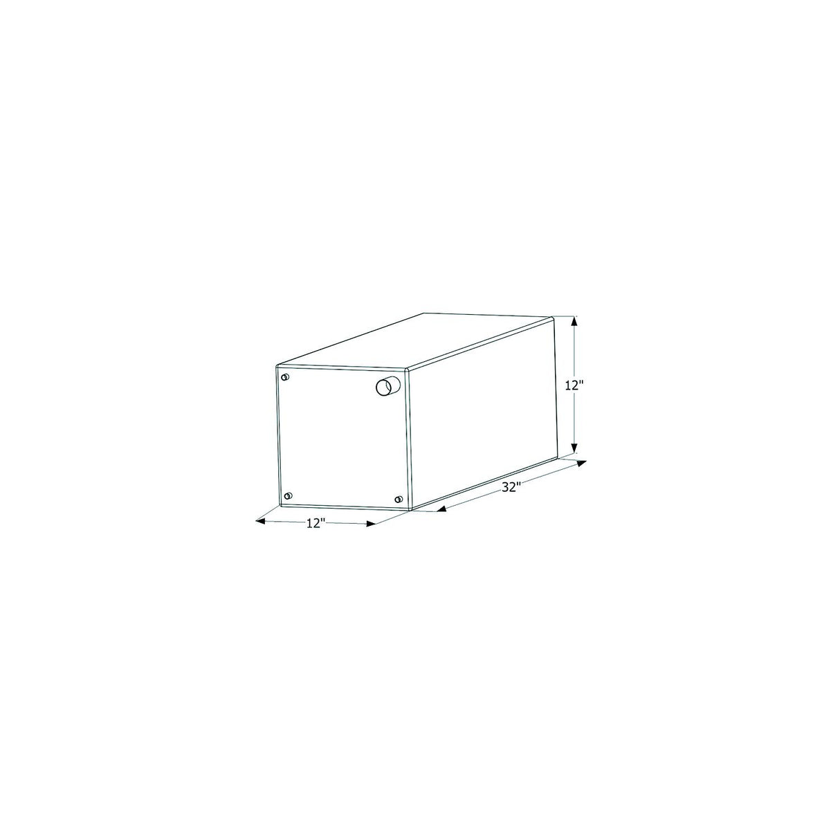 Icon Fresh Water Replacement Tank, 20 Gal.