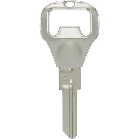 HILLMAN Bottle Opener Key House/Padlock Universal Key Blank KW1 Double, Pack of 4