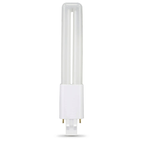 Feit Electric BPPL13/841/LEDG2HDRP Replacement LED Bulb, PL Lamp, 13 W Equivalent, GX23 Lamp Base, White, Cool White