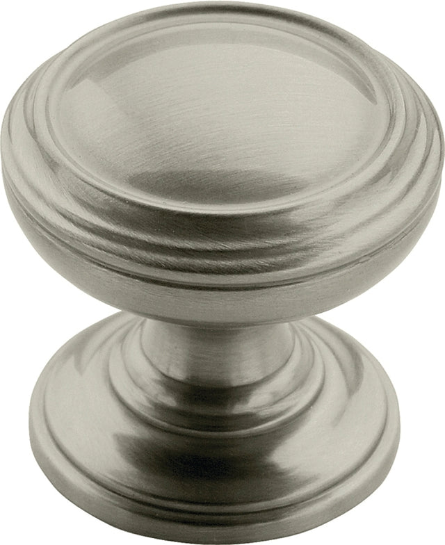 Amerock BP55342G10 Cabinet Knob, Traditional, 1-1/4 in, Zinc