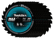 Makita B-61656-10 Circular Saw Blade, 7-1/4 in Dia, 5/8 in Arbor, 24-Teeth, Carbide Cutting Edge, 10/PK